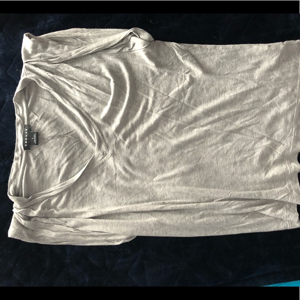 Trouve Grey Blouse!